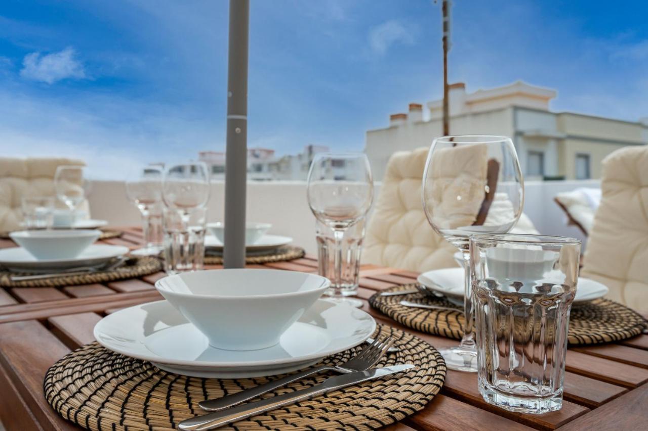 Tia Anica House I - Apartment With Terrace In Central Fuseta Beach Village ภายนอก รูปภาพ