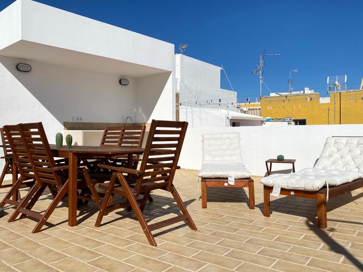 Tia Anica House I - Apartment With Terrace In Central Fuseta Beach Village ภายนอก รูปภาพ