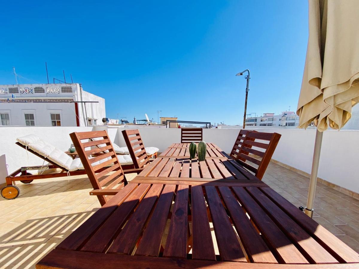 Tia Anica House I - Apartment With Terrace In Central Fuseta Beach Village ภายนอก รูปภาพ
